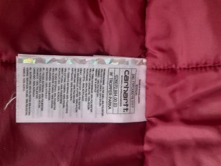 Parka Carhartt Burdeos Talla M