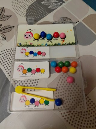 Juego de asociación y clasificación por colores