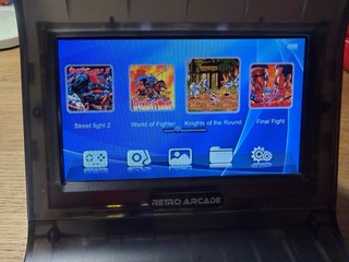Consola Retro Arcade RS-07 Portátil RS07 neo geo