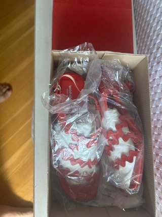 Sandalias Wonders rojas talla 39