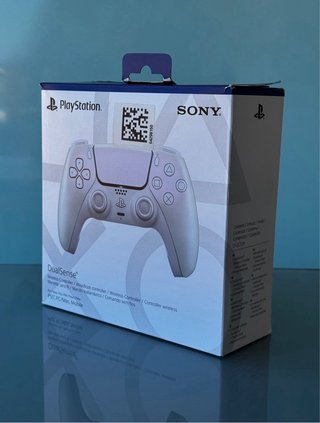 Como Nuevo Mando PS5 Chromado Pearl Sony Con Caja