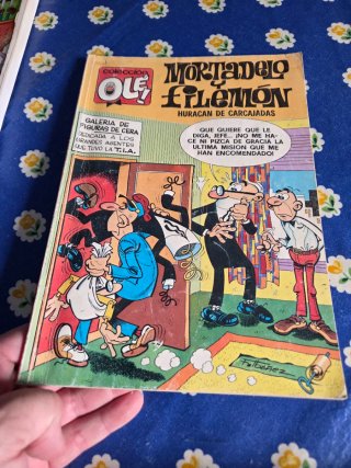 Lote de comic de mortadelo y filemon