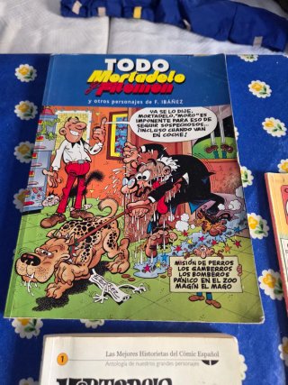 Lote de comic de mortadelo y filemon