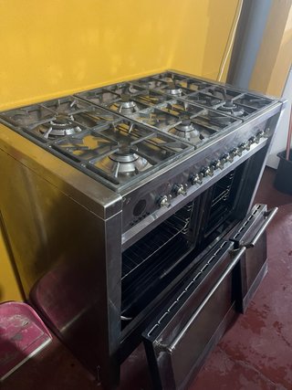 Cocina Industrial 6 Fogones 2 Hornos