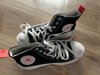 Converse Chuck Taylor Plataforma Negras