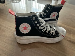 Converse Chuck Taylor Plataforma Negras