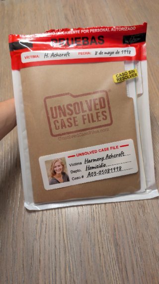 Juego de mesa Unsolved Case Files: Harmony Ashcrof