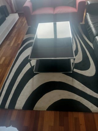 Alfombra Grande Salón Diseño Rayas