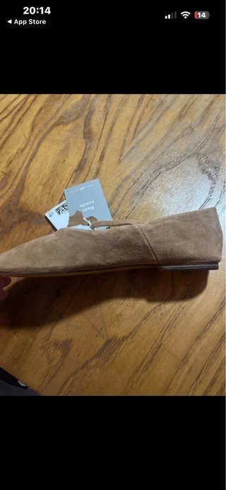 Ballerine H&M scamosciate beige/marrone