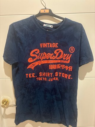 Camiseta Superdry Vintage Azul