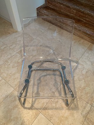 Sillas transparentes Ikea