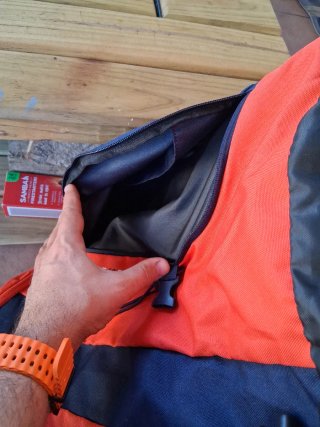 Mochila Quechua Forclaz 50 Naranja