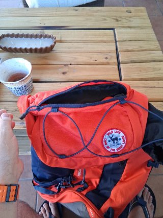 Mochila Quechua Forclaz 50 Naranja
