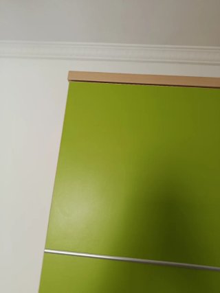Armario de dormitorio verde