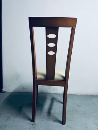 Juego 6 Sillas Comedor Madera