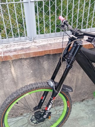 Bicicleta de Montaña Negra