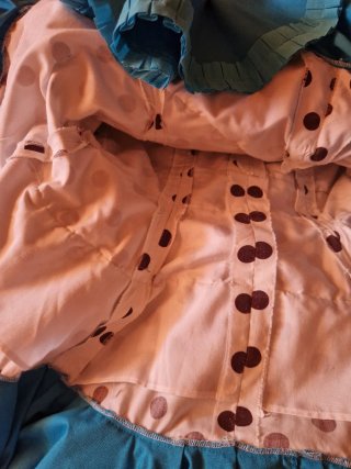 Vestido Flamenca Asimétrico Lunares