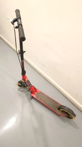 Patinete Oxelo Mid 9 rojo