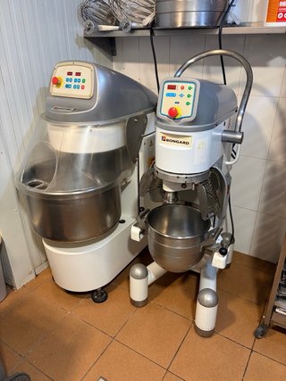 Amasadora y batidora Bongard 40L / 60L