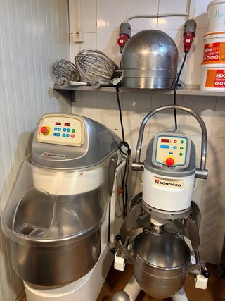 Amasadora y batidora Bongard 40L / 60L