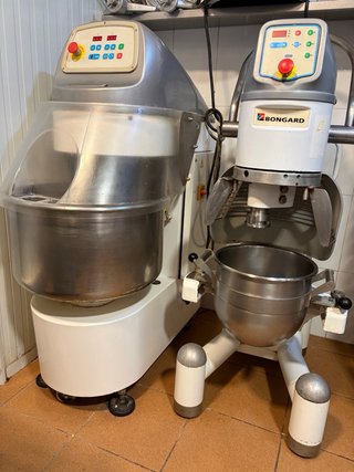 Amasadora y batidora Bongard 40L / 60L