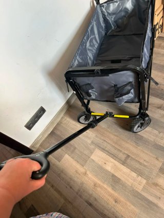 Carrito plegable multiusos 82 x 52 x 63 cm