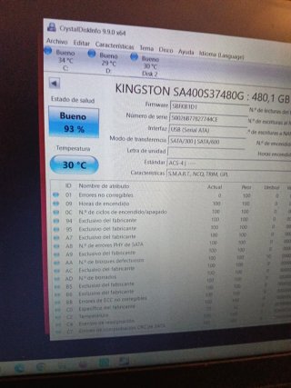 Kingston SSD 480 GB