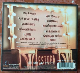 ESTOPA - Voces de Ultrarumba. Cd+Dvd