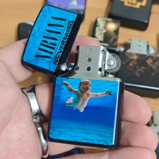 Accendini Tipo Zippo Rock / Metal - Nuovi