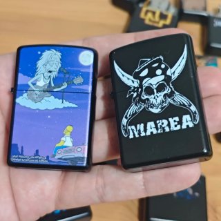 Accendini Tipo Zippo Rock / Metal - Nuovi