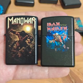 Accendini Tipo Zippo Rock / Metal - Nuovi