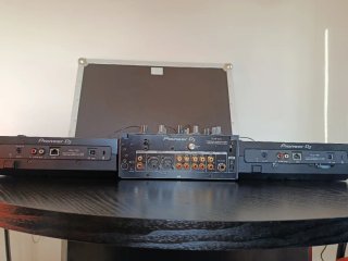 Pioneer DJM-450 + 2 XDJ-700 + Flight Case