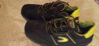 Zapatos de Seguridad Cofra Negros y Amarillos