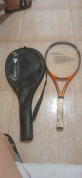 Raqueta de tenis naranja graphite