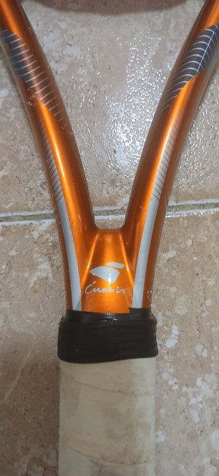 Raqueta de tenis naranja graphite