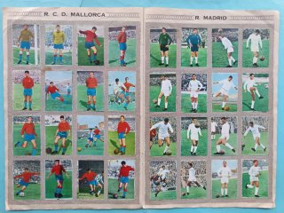 Álbum completo Fútbol Campeonato Liga 1965-66