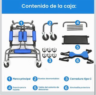 Andador de rehabilitación vertical