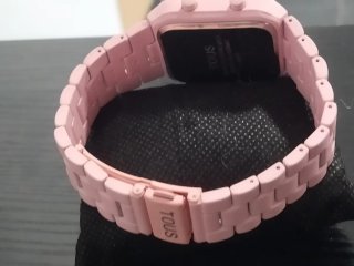 Reloj Tous Rosa y Plateado