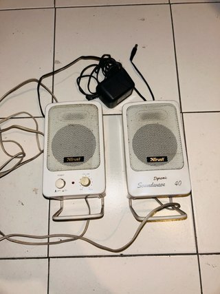 Altavoces Trust Soundwave 40 Blancos