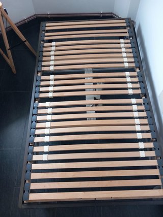 Somier eléctrico madera y metal