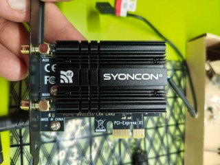 SYONCON AXE5400 WiFi 6E + Bluetooth 5.3 PCIe