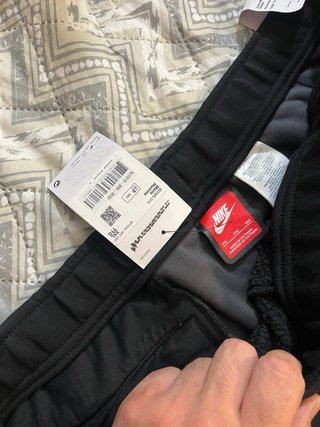 Pantalón Nike Tech Fleece Gris/Negro Talla XXL