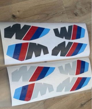 Pegatinas ///M para BMW S1000RR, M1000RR, S1000R