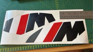 Pegatinas ///M para BMW S1000RR, M1000RR, S1000R