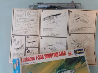 Maqueta Avión Lockheed T-33A 1:72 Hasegawa