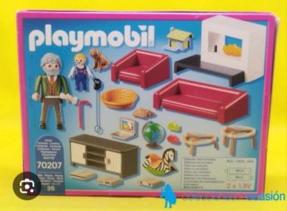 Playmobil Habitación Moderna 7098 y Salón 70207