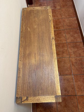 Mueble de entrada de madera