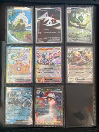 Binder Cartas Pokémon Varias Idiomas