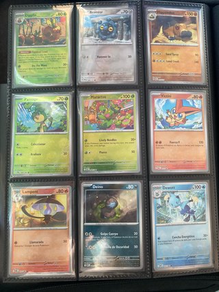 Binder Cartas Pokémon Varias Idiomas