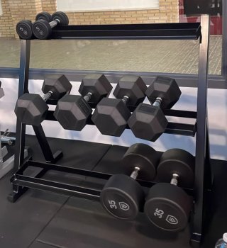 Soporte para mancuernas